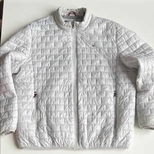 Gray Tommy Hilfiger Classic Quilted Jacket lightweight Packable Puffer Jacket